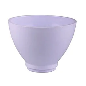 Dental Self-solidifying Silicone Mixing Bowl Cup Double-Sides + Plaster  Spatula