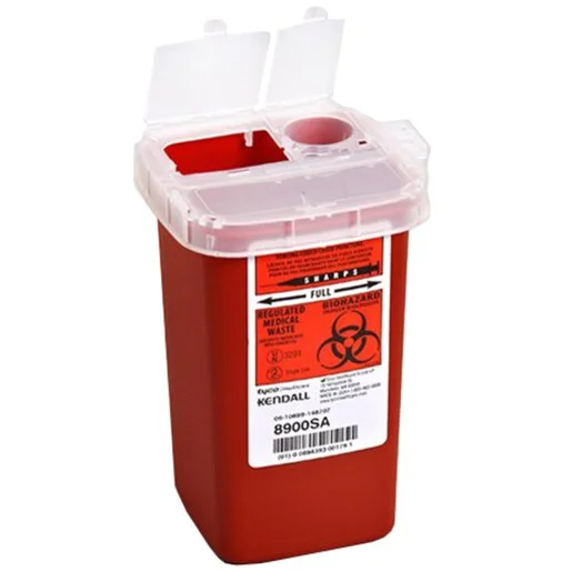 SharpSafety Phlebotomy Sharps Container