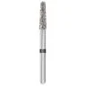 Midwest Round End Tapered Long FG Diamond Burs