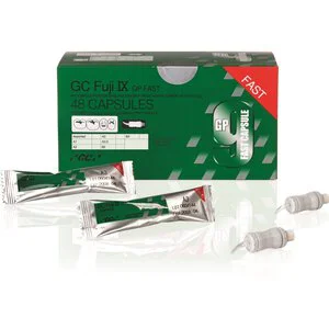 GC Fuji IX GP FAST Packable Glass Ionomer Restorative, Capsule GC Fuji IX GP FAST Packable Glass Ionomer Restorative, Capsule
