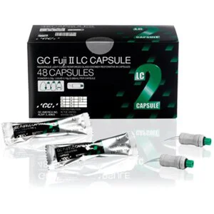 GC Fuji II LC Capsule Refill, Glass Ionomer Restorative GC Fuji II LC Capsule Refill, Glass Ionomer Restorative
