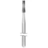 Midwest Flat End Tapered FGSL Cross-Cut Carbide Burs