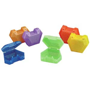 House Brand Dentistry 100015 Orthodontic Retainer Box Assorted Colors – MVP  Dental Supply