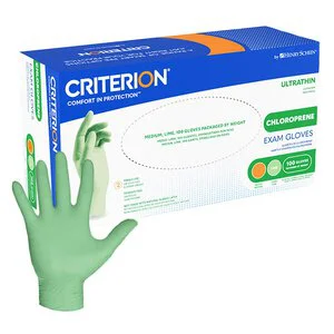Microflex - Neoguard Chloroprene Latex Free Powder Free Green Exam Gloves -  X-Small